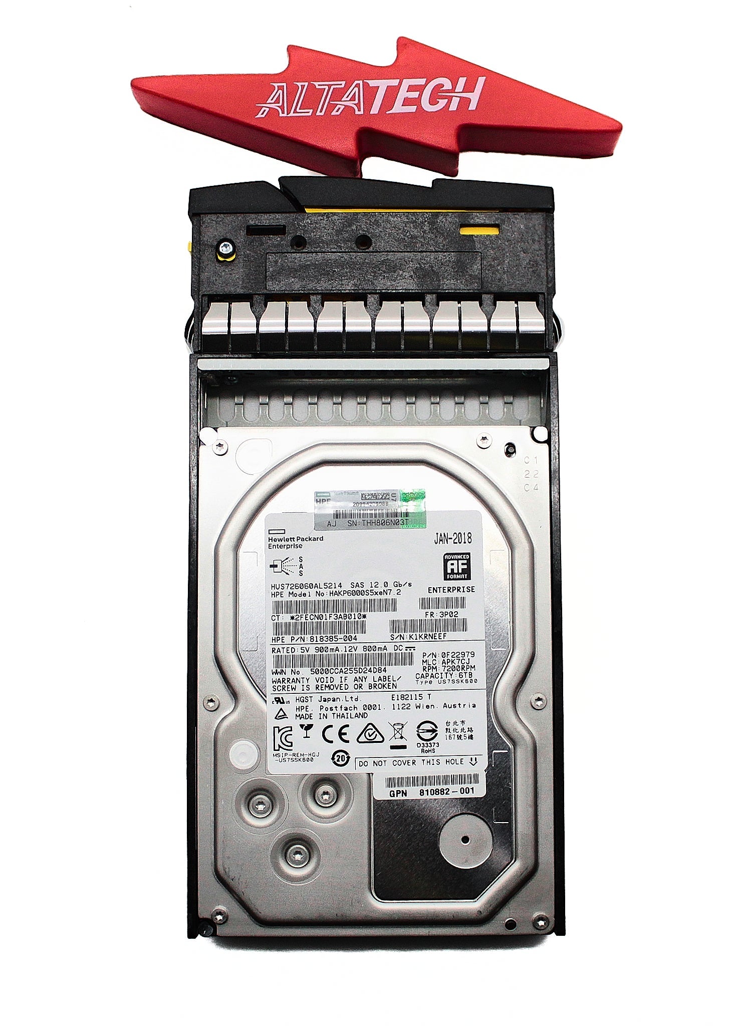HP 823123-001 6TB 12G 7.2K LFF SAS HDD (3PAR 8000)