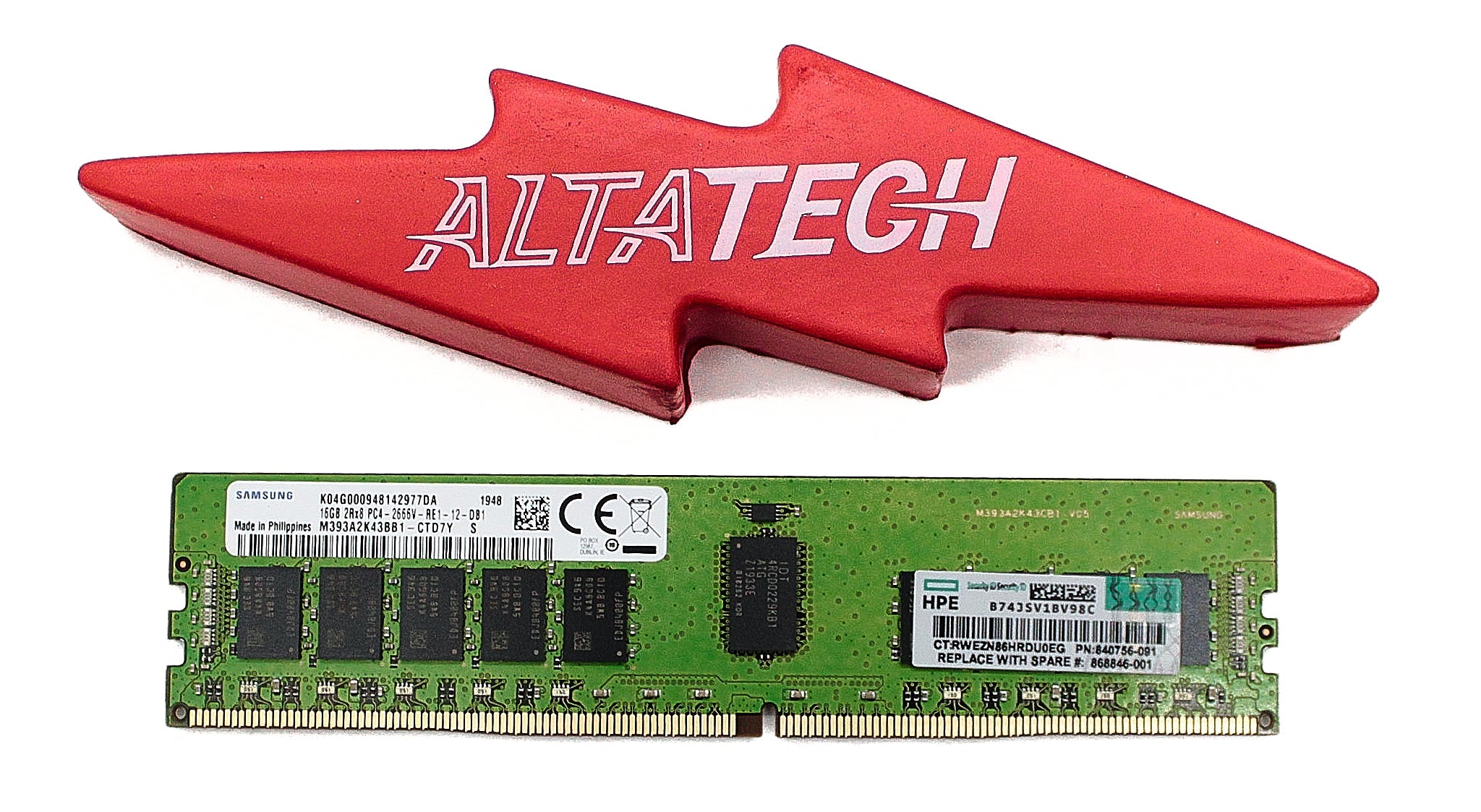 HP 835955-B21 16GB PC4-21300V DDR4-2666 2Rx8 ECC