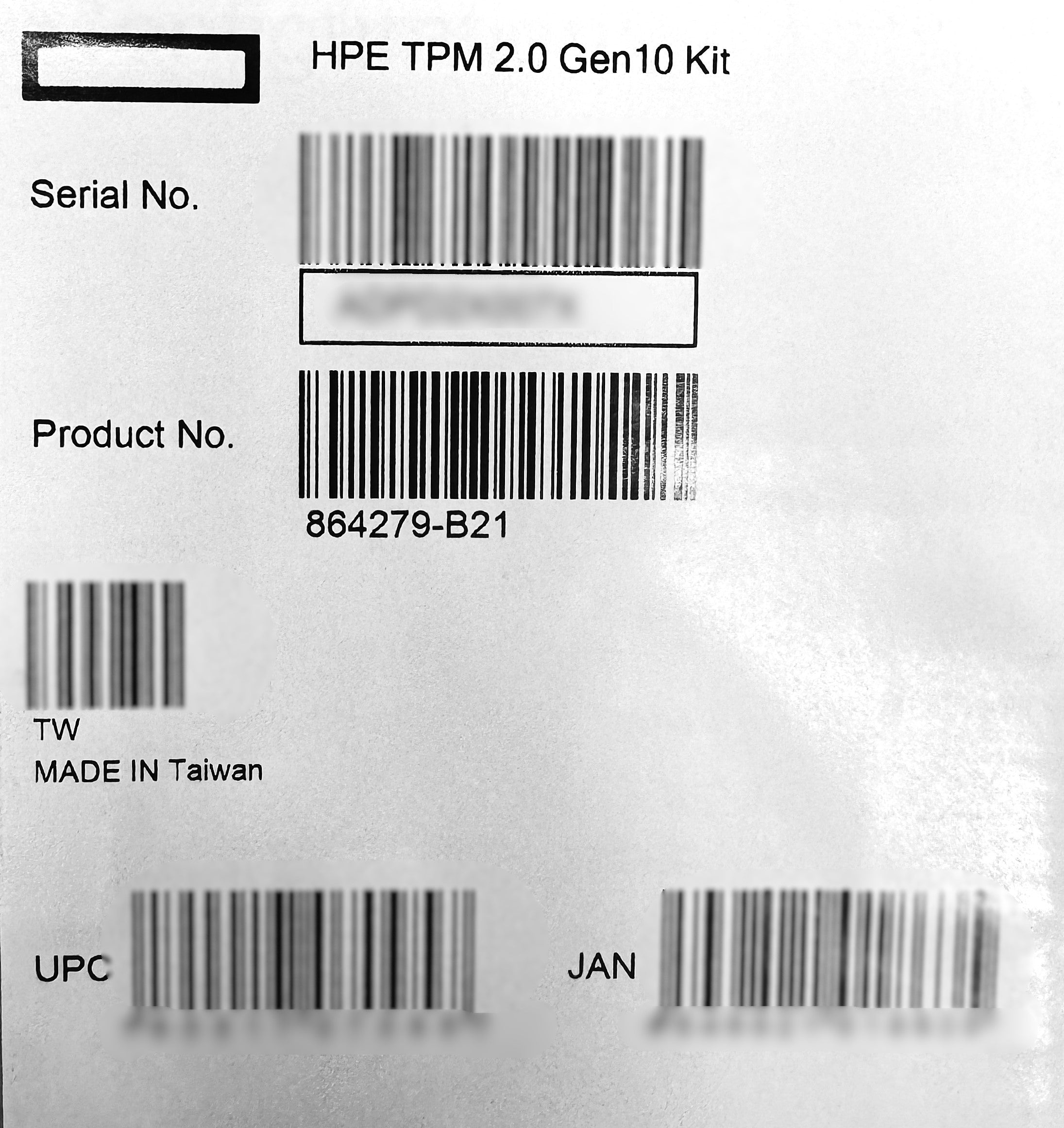 HP 864279-B21 Trusted Platform Module 2.0 (G10)
