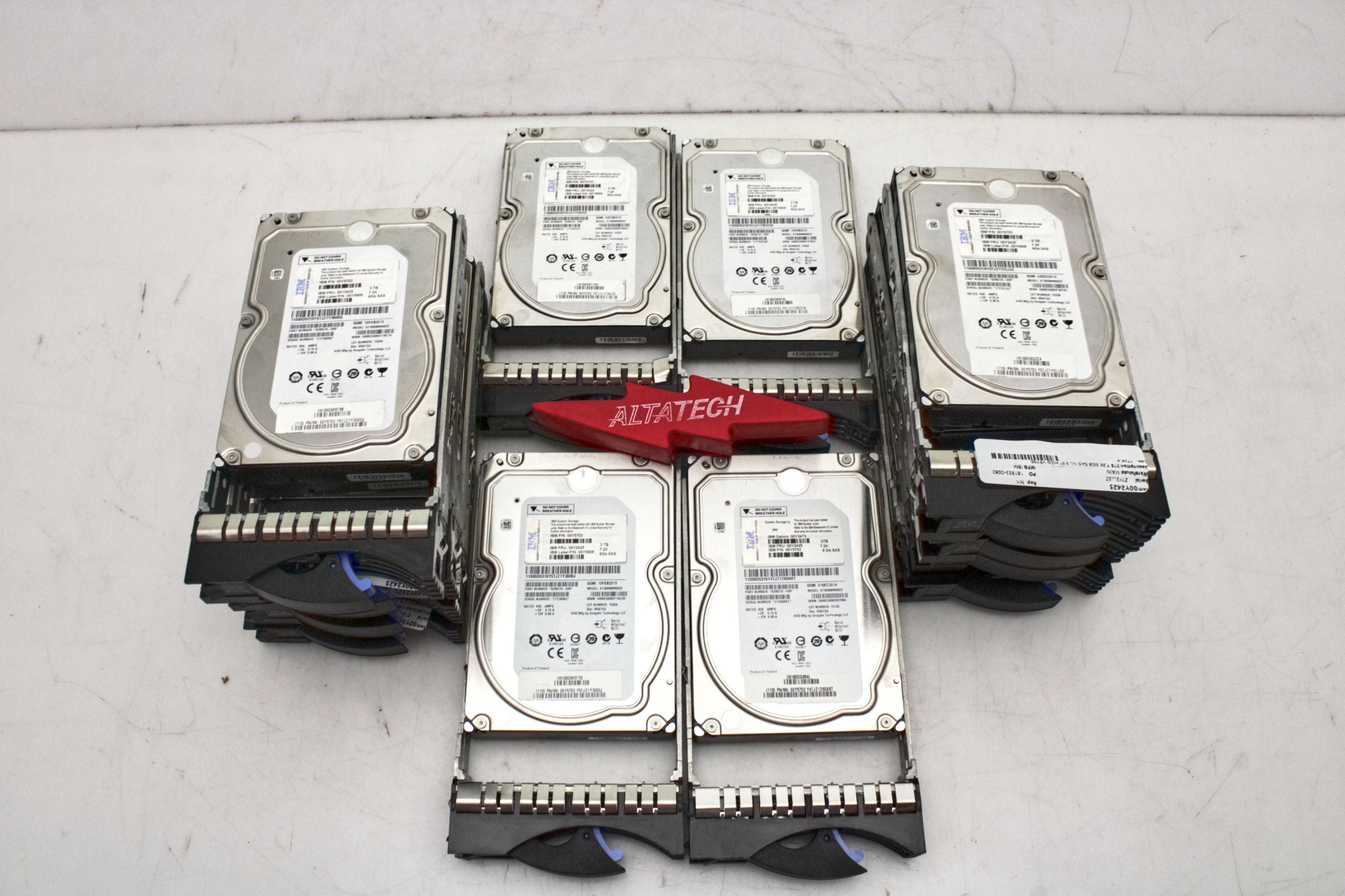 IBM 00Y2425_x12 3TB 7.2K SAS 3.5" Hard Drive