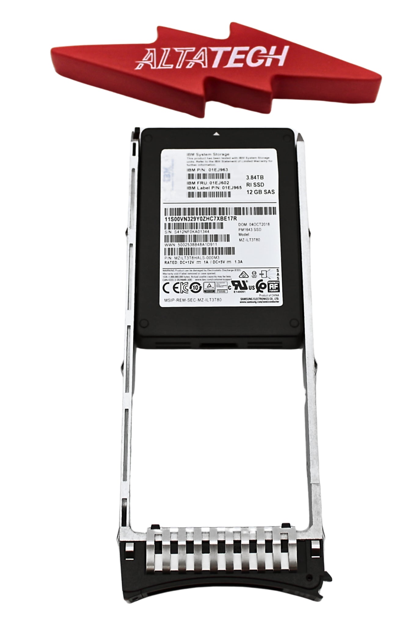 IBM 2145-AH2B 3.84TB 2.5' FLASH DRIVE