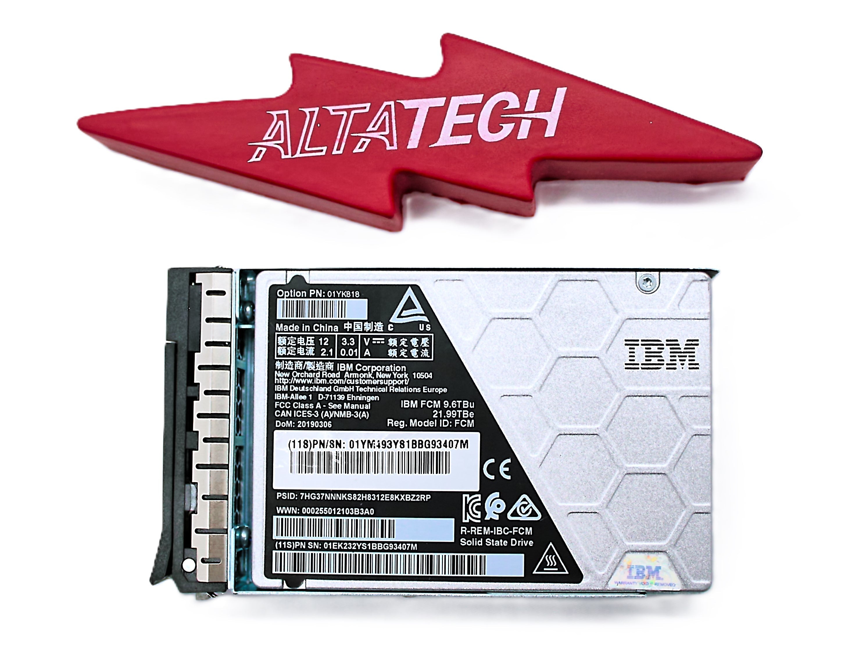 IBM ADS2-2076 9.6TB 2.5" NVMe FLASH CORE MODULE