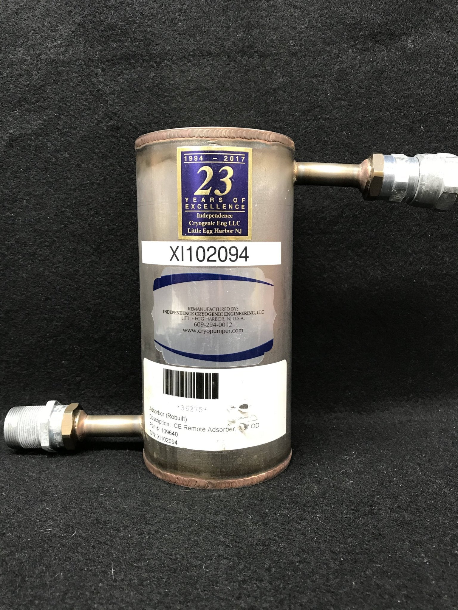 Ice Remote Adsorber 3.5 OD (109640 Philips