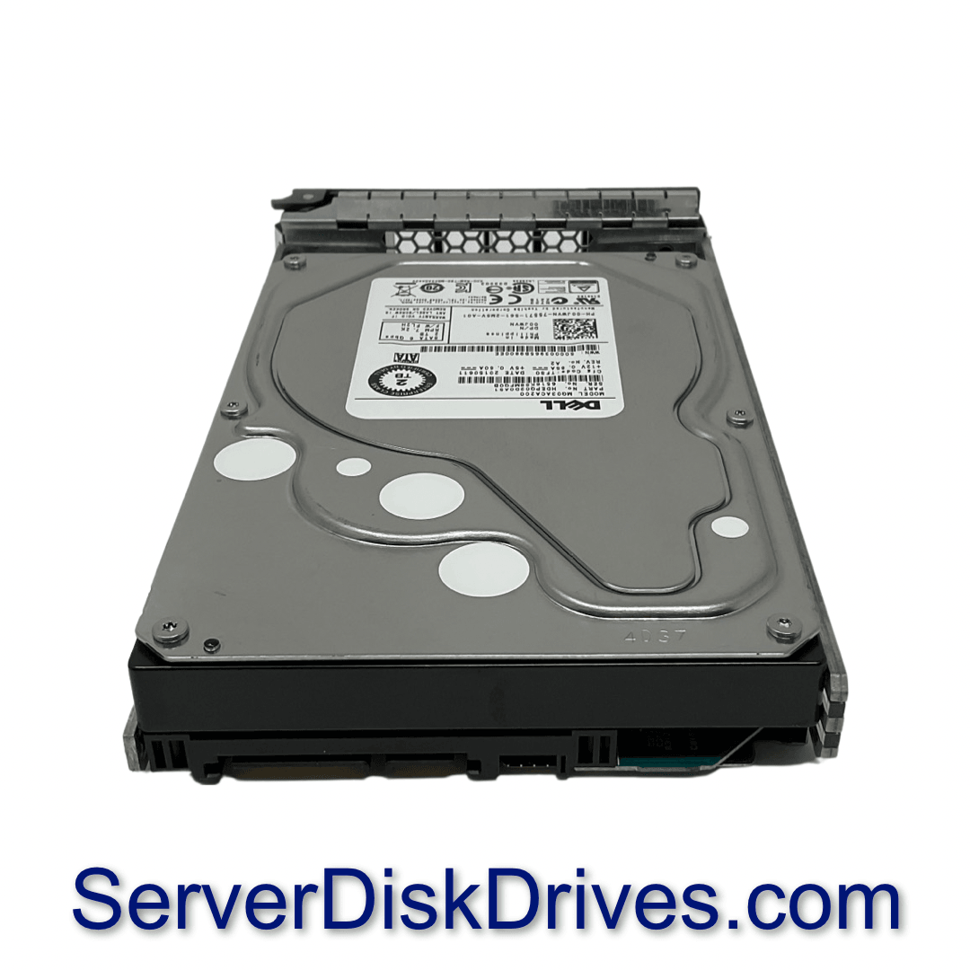 00JWVN DELL 2TB 7.2K RPM 6Gb/s 3.5" SATA Hard Drive MG03ACA200