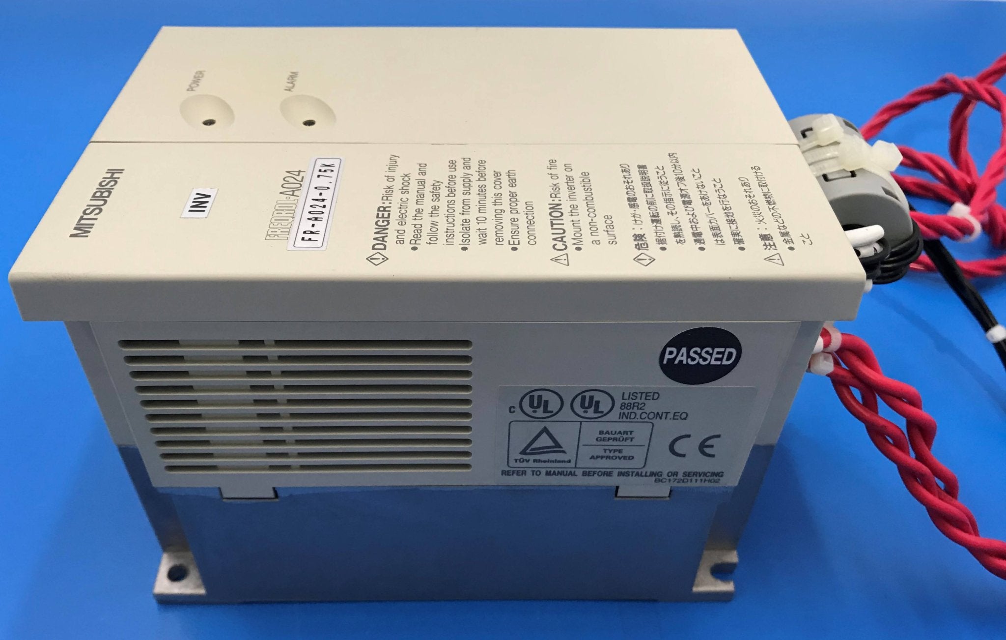 Inverter (FR-A024-0.75K Mitsubishi