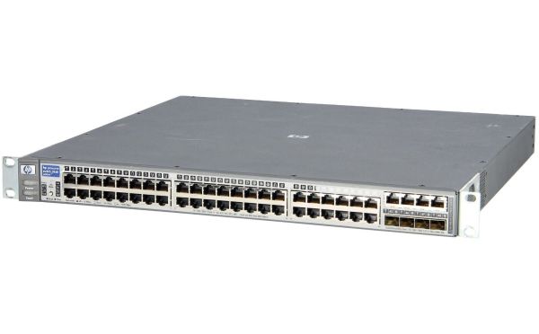 J4904-80099 - HP ProCurve 2848 48-Ports 1GbE RJ-45 Layer 2 Managed Rack-mountable Network Switch with 4-Ports SFP