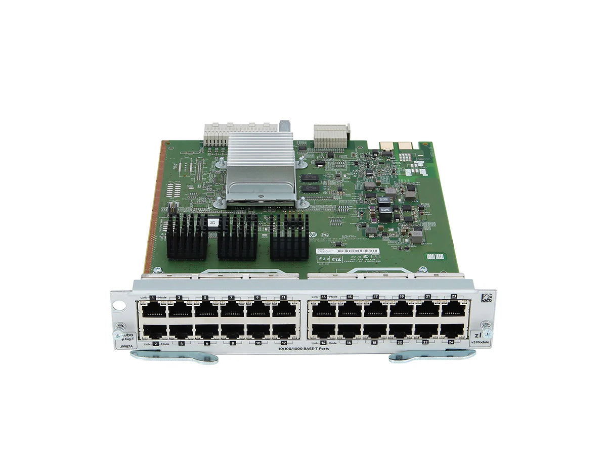 HPE Aruba Networking J9987A 24-Port Gigabit MACsec v3 zl2 Module