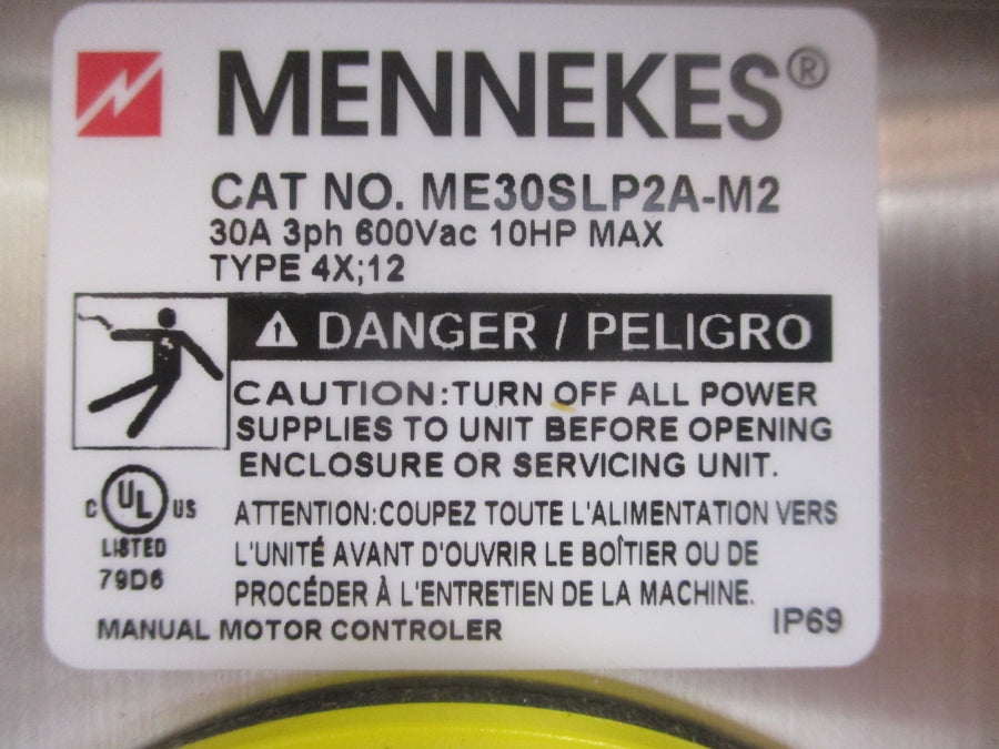 MENNEKES ME30SLP2A-M2 600VAC 30A NSMP
