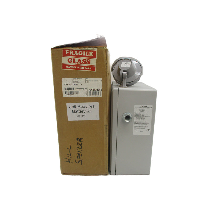 LITHONIA Z12125NH1212CSD 120/277VAC 0.343/0.155A NSMP