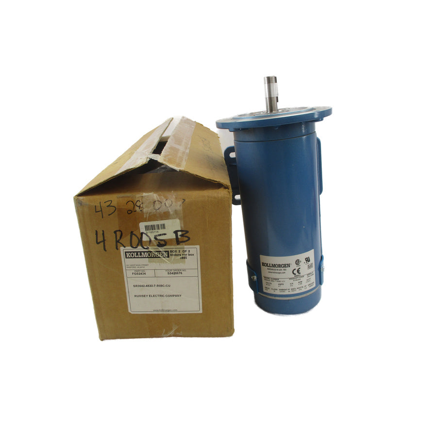 KOLLMORGEN SR3642-4822-7-56BC-CU FGS2434 90VDC 4.7A NSMP