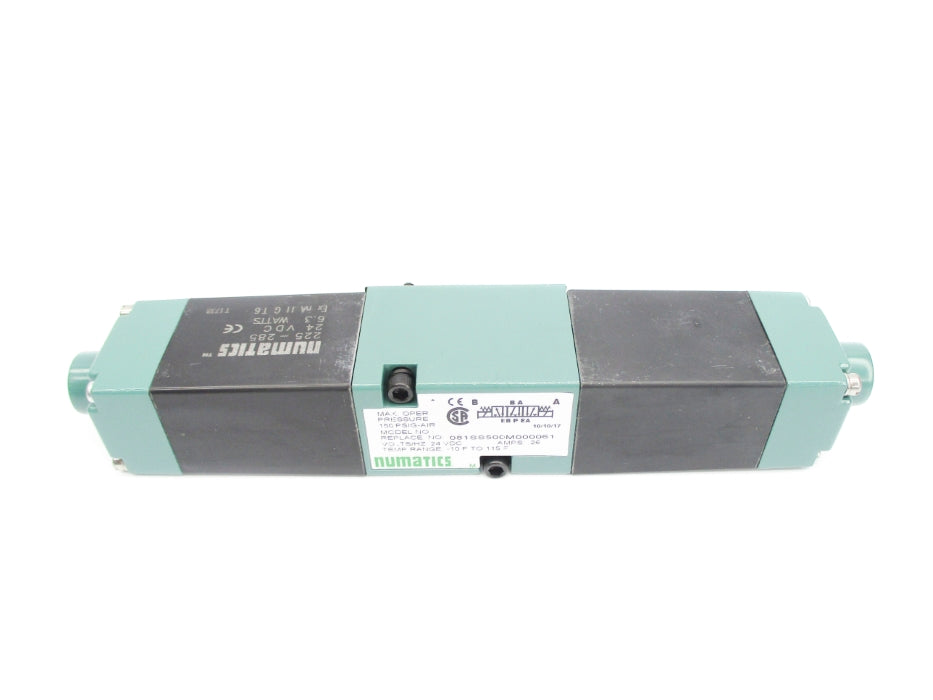 NUMATICS 081SS500M000061 24VDC .26A 150PSI NSNP