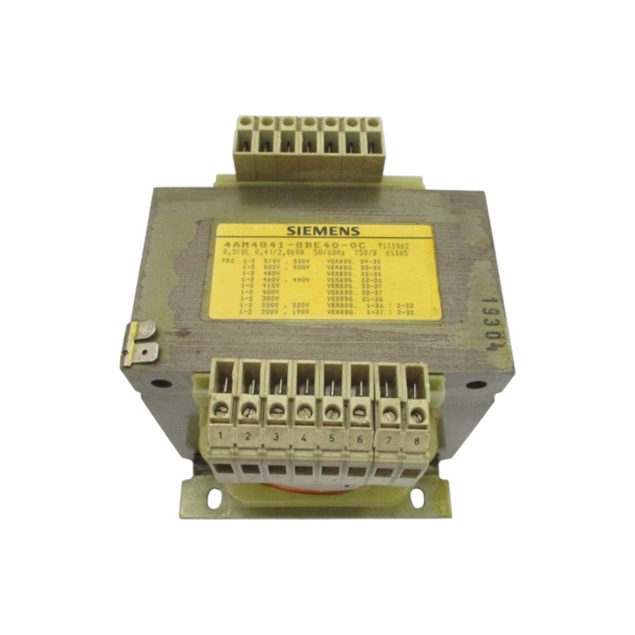 SIEMENS 4AM4841-8BE40-0C 575V UNMP