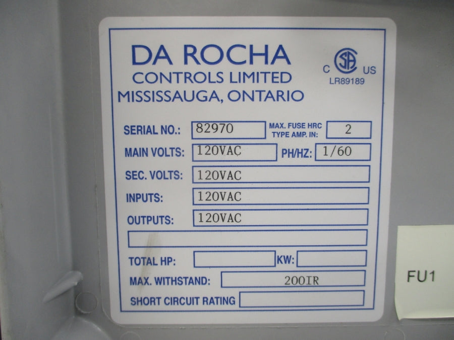 FLSMIDTH MINERALS ODS 200IR 120VAC NSNP