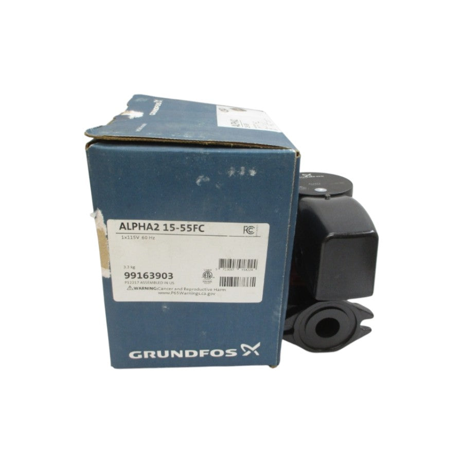 GRUNDFOS ALPHA2 15-55FC 99163903 115V 0.05/0.65A NSMP
