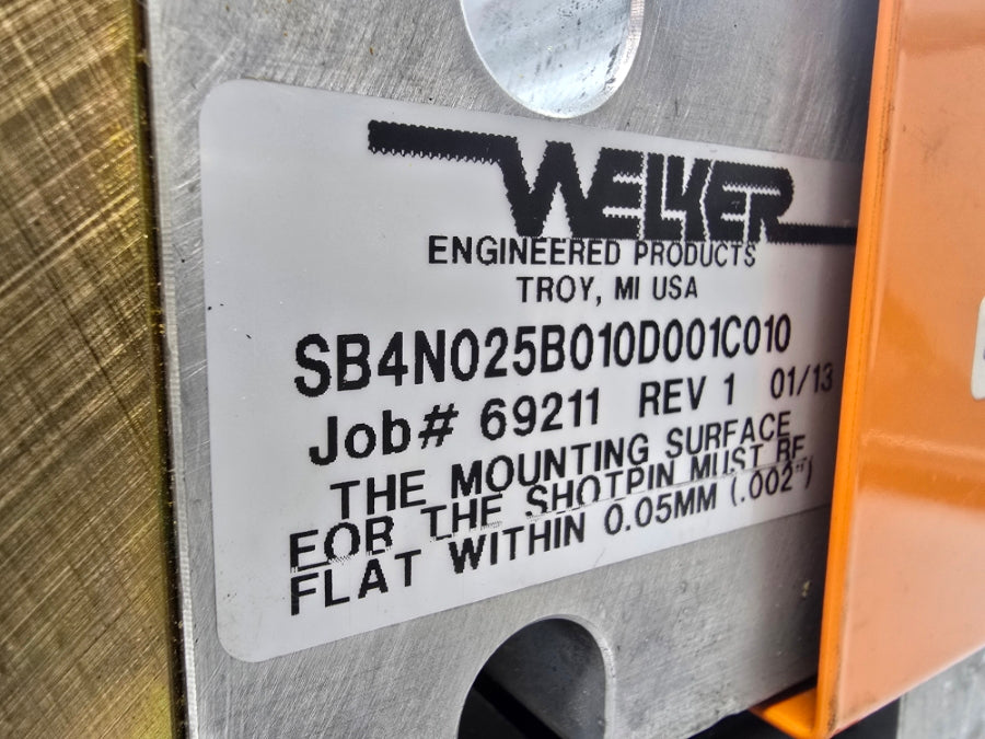 WELKER SB4N025B010D001C010 REV. 1 UNMP