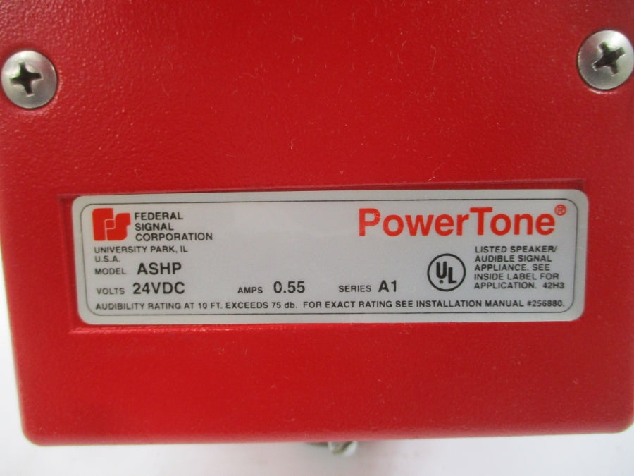 FEDERAL SIGNAL ASHP SER. A1 24VDC 0.55A NSNP