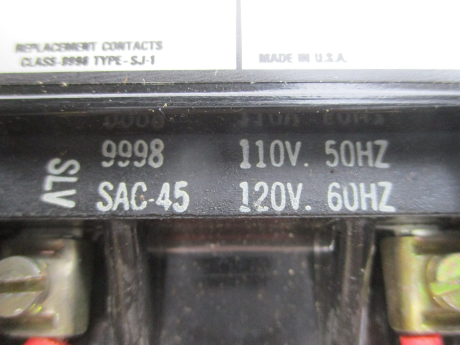 SQUARE D 8536SAO12S SER. B 110/120V NSMP