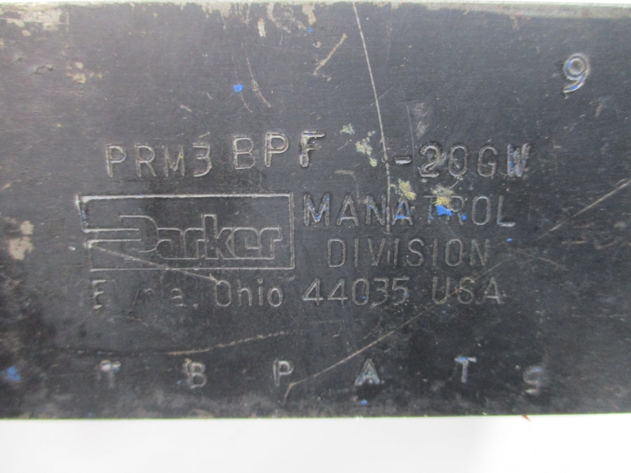 PARKER PRM3BPF-20GW UNMP