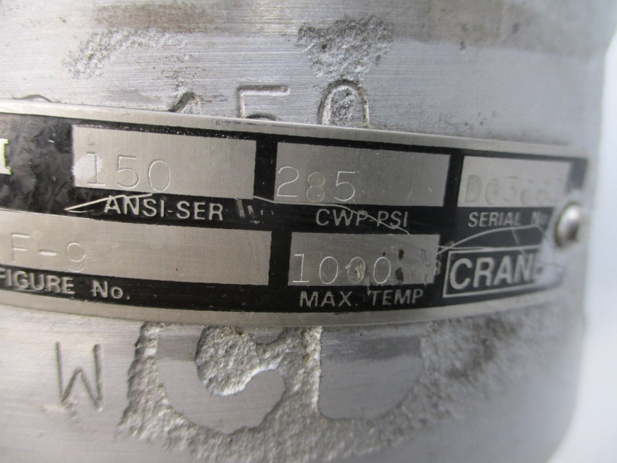 CRANE G15SPF-9 285PSI 3" NSNP
