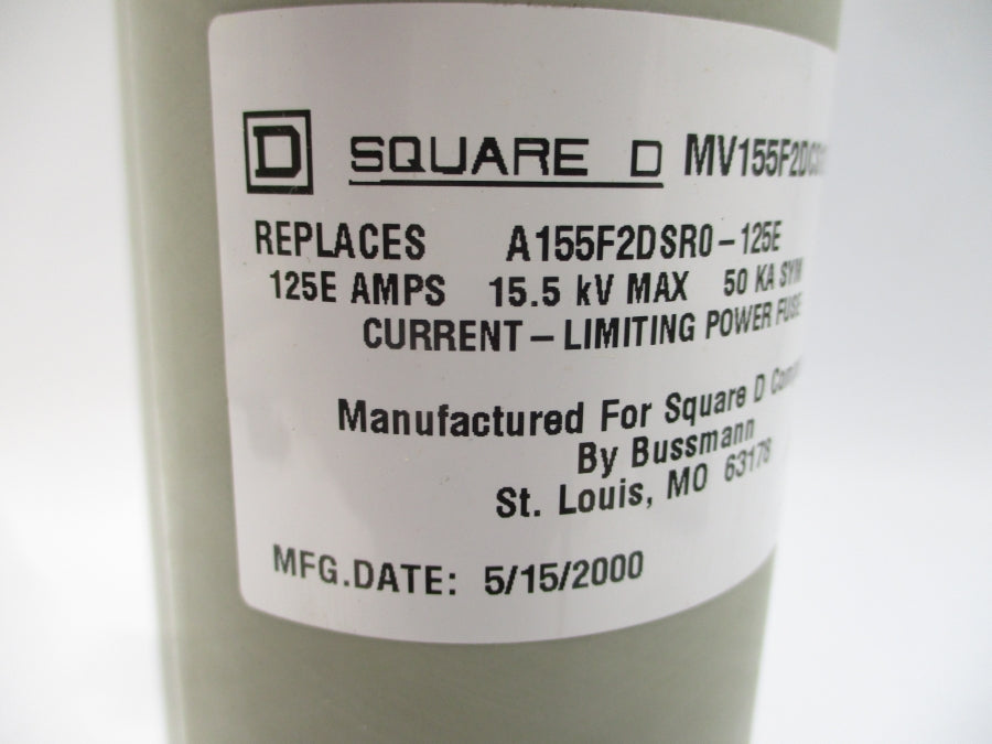 SQUARE D MV155F2DCS125E 125EA NSNP