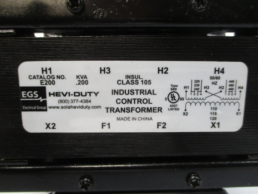 HEVI-DUTY E200 240/480V NSMP
