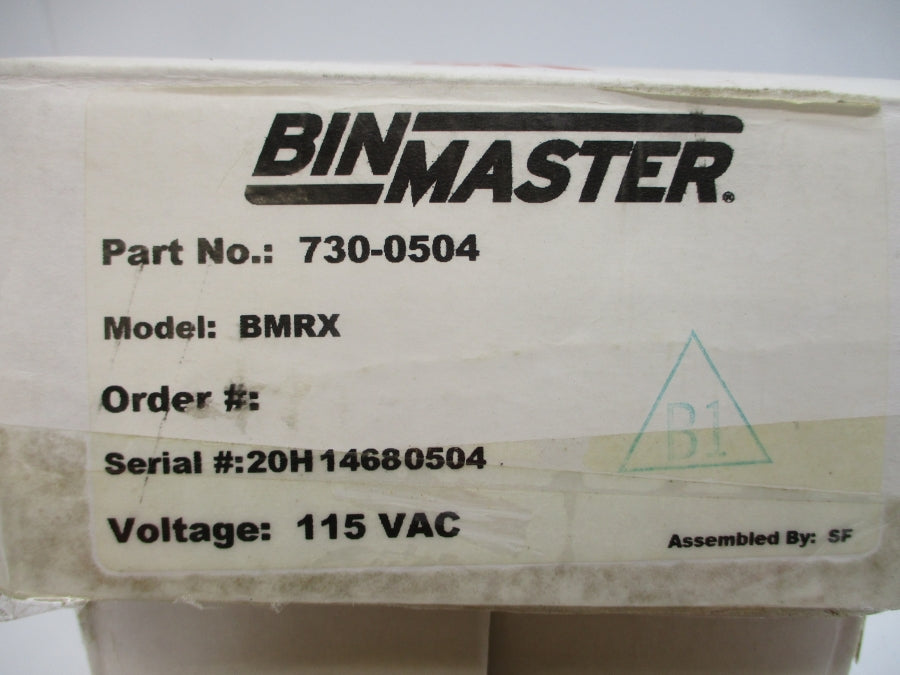BINMASTER 730-0504 BMRX 115VAC 10A NSMP