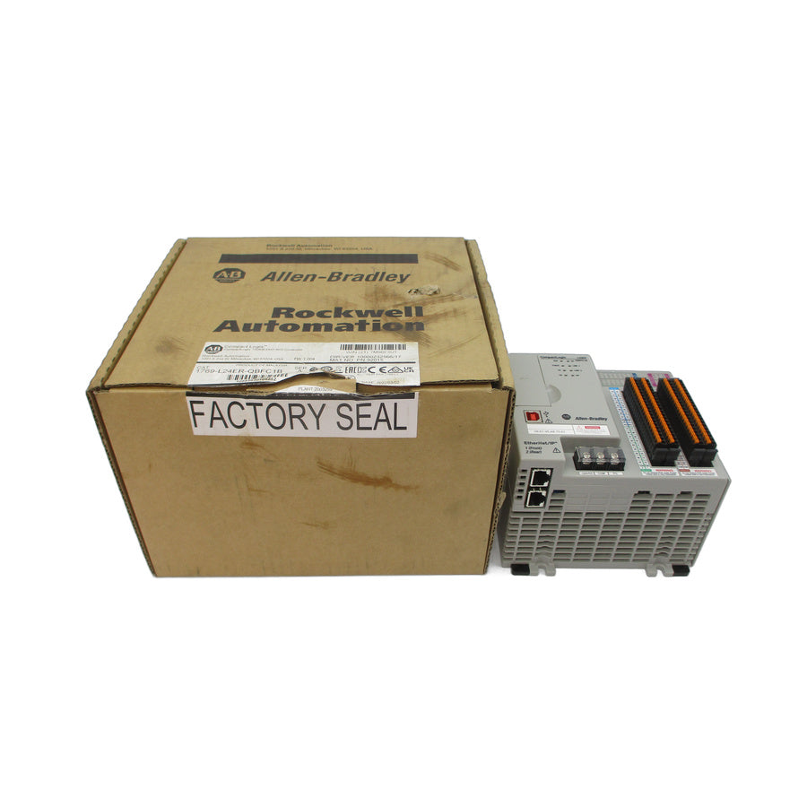ALLEN BRADLEY 1769-L24ER-QBFC1B SER. A F/W 1.004 24V 2.1A NSMP