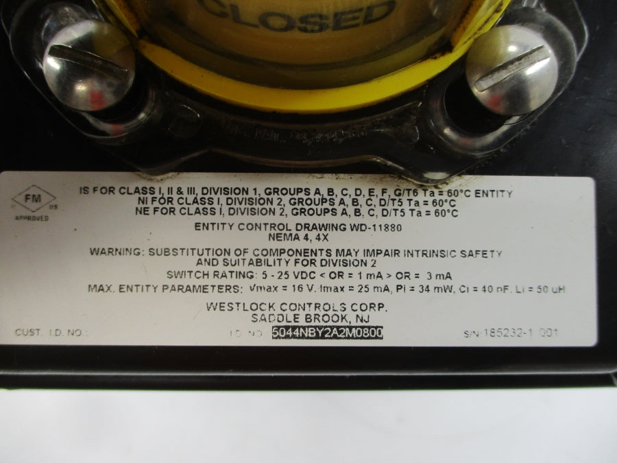 PBM SDE-E5U-H-34-N326 900PSI 1" NSNP