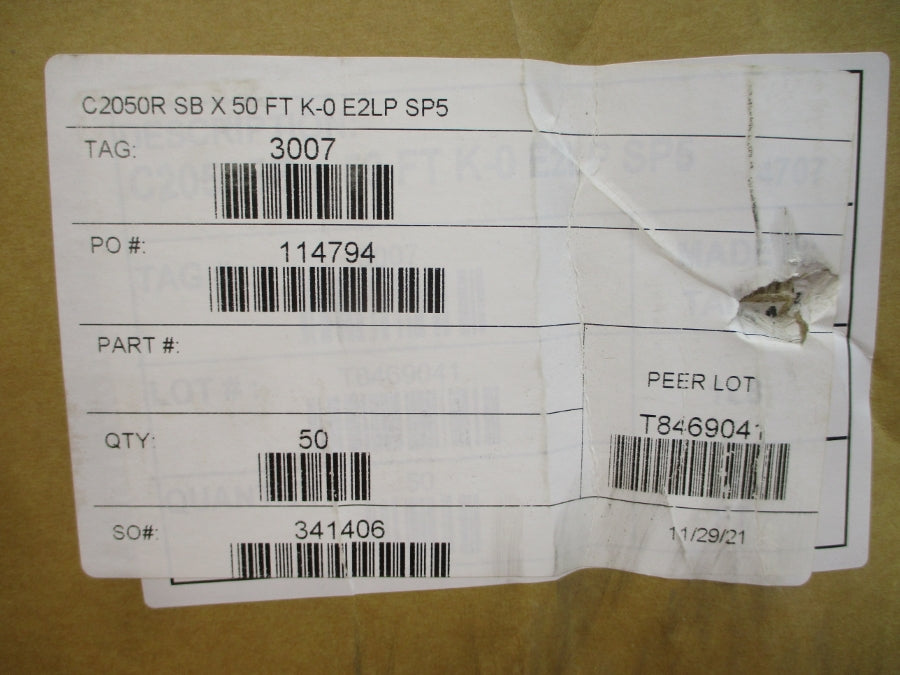 PEER CHAIN C2050RX50FTK-0E2LPSP5 NSMP