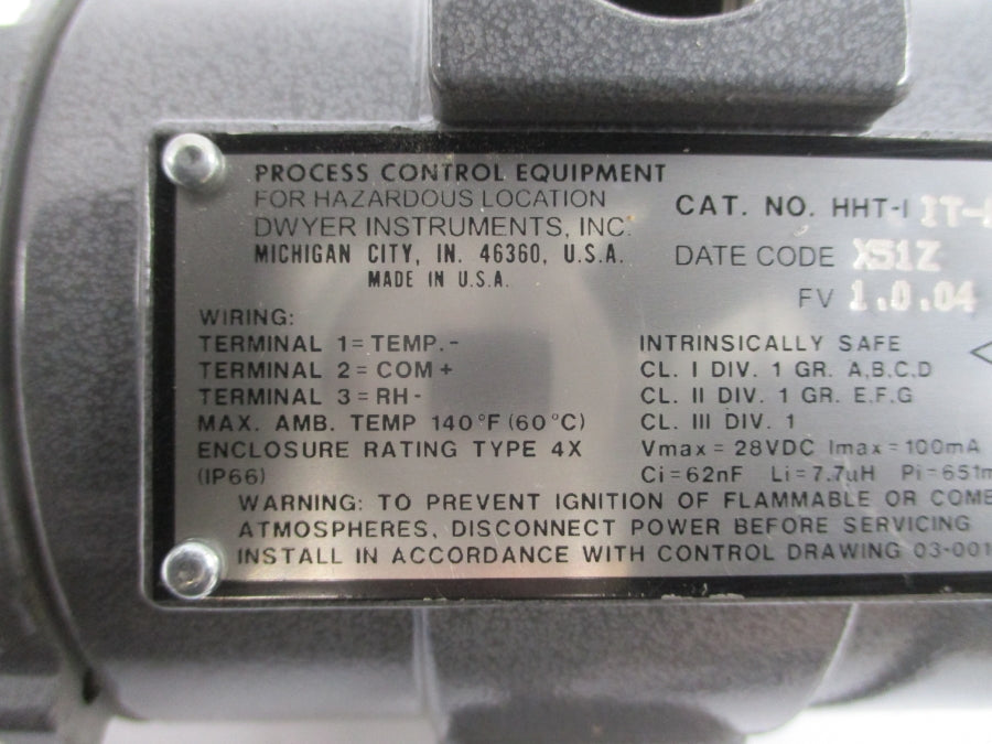 PROCESS CONTROL HHT-IIT-LCD 28VDC NSNP