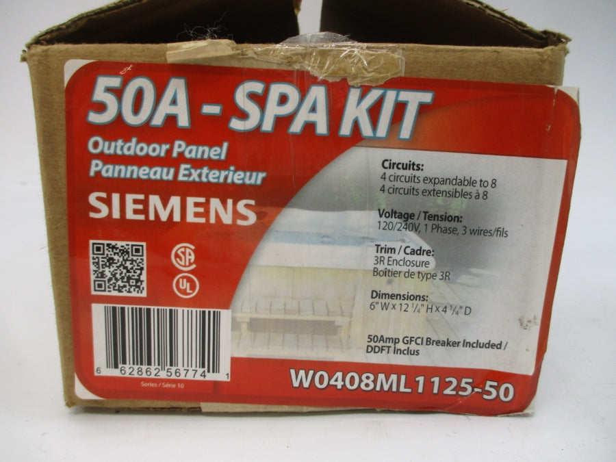 SIEMENS W0408ML1125-50 120/240V 50A NSMP