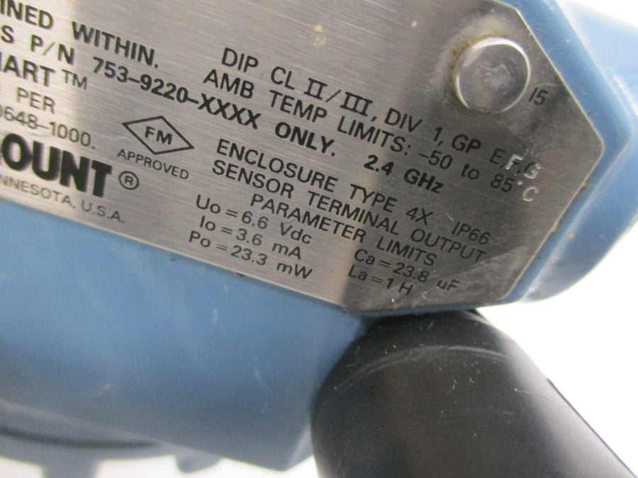 ROSEMOUNT 648DX1D1I5WA3WK1 6.6VDC NSNP