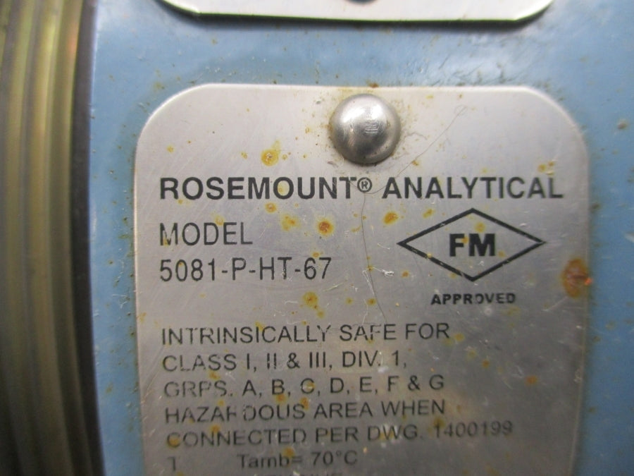 ROSEMOUNT 5081-P-HT-67 42.4VDC UNMP