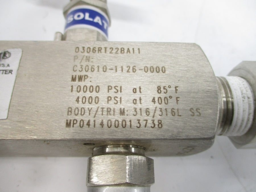 ROSEMOUNT 3051TG2A2B21AE5M5S5 C30610-1126-0000 10.5-42.4VDC 150PSI NSNP