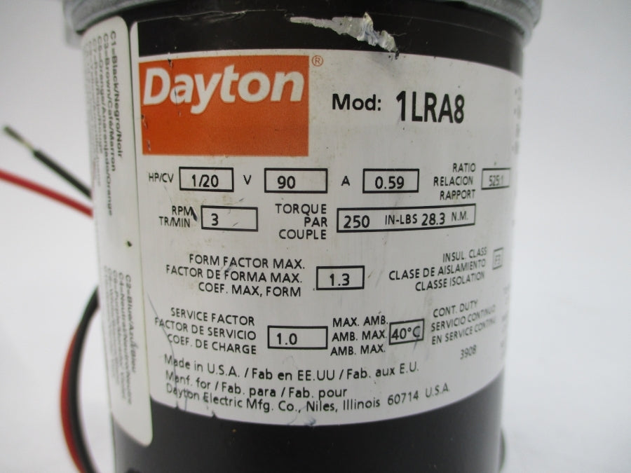 DAYTON 1LRA8 90V 0.59A NSNP
