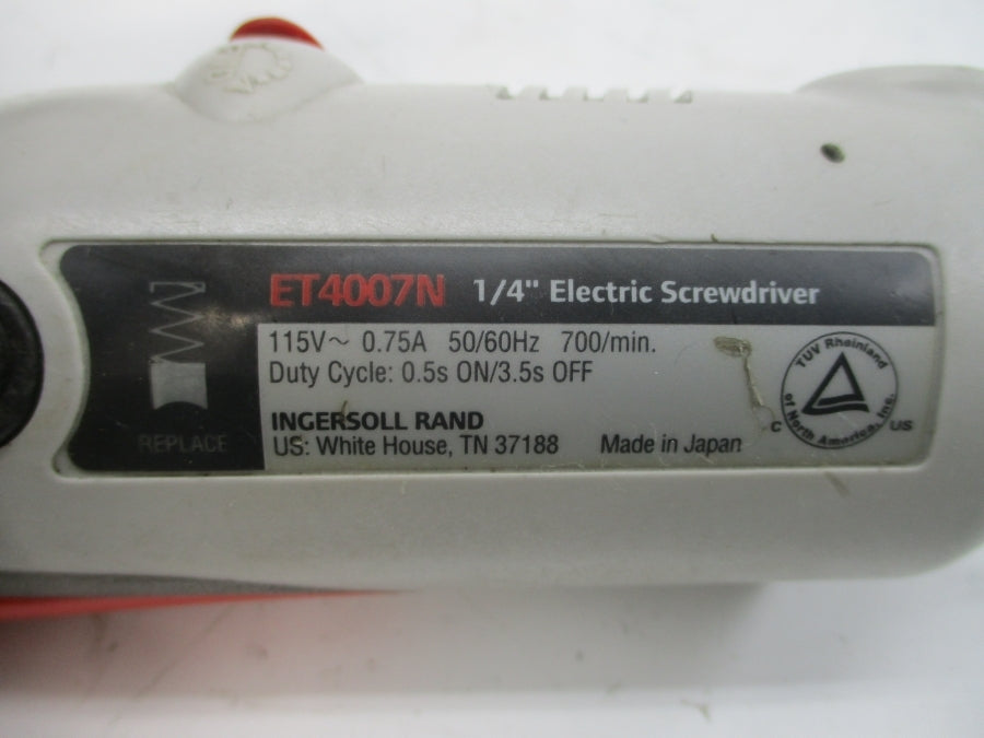 INGERSOLL RAND ET4007N 115V 0.75A 0.5/3.5S 1/4" NSNP