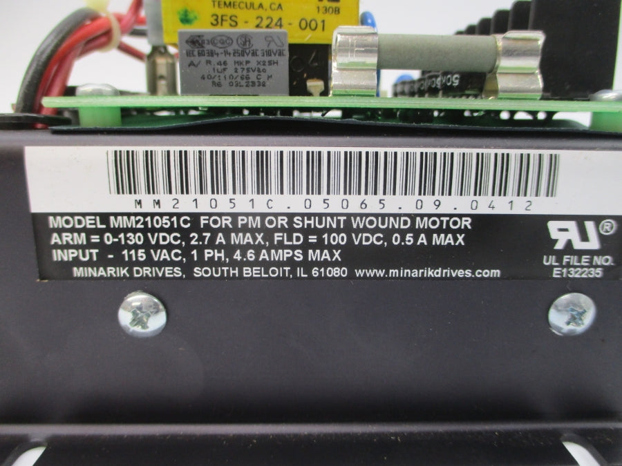MINARIK DRIVES MM21051C 115VAC 4.6A NSMP