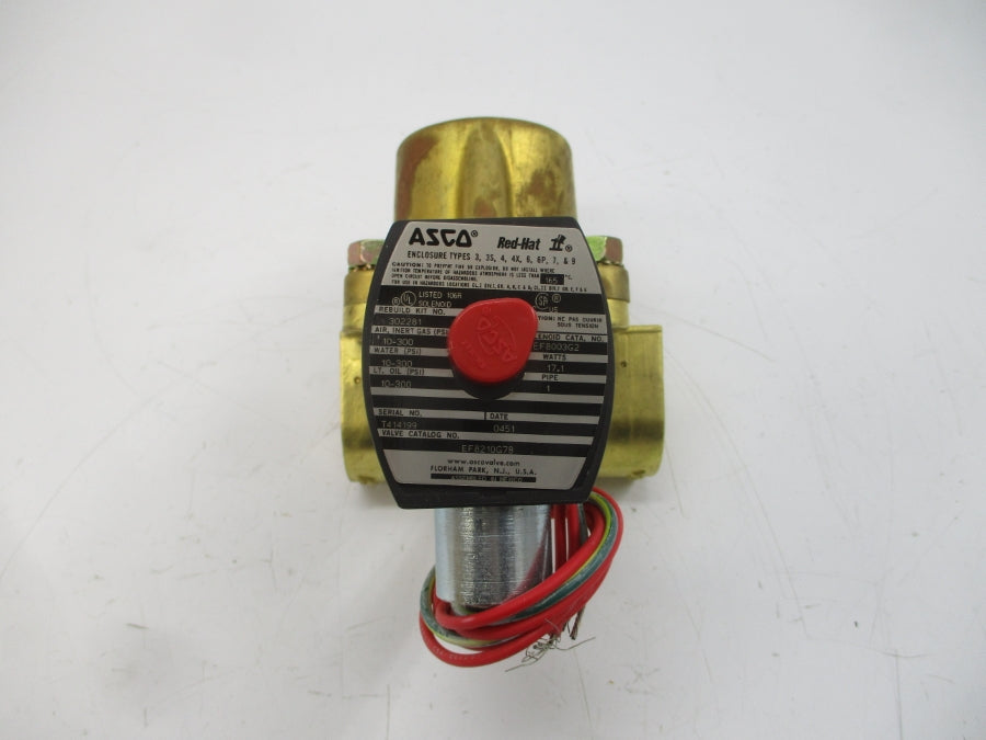ASCO EF8210G78 110/120V 10-300PSI 1" NSMP