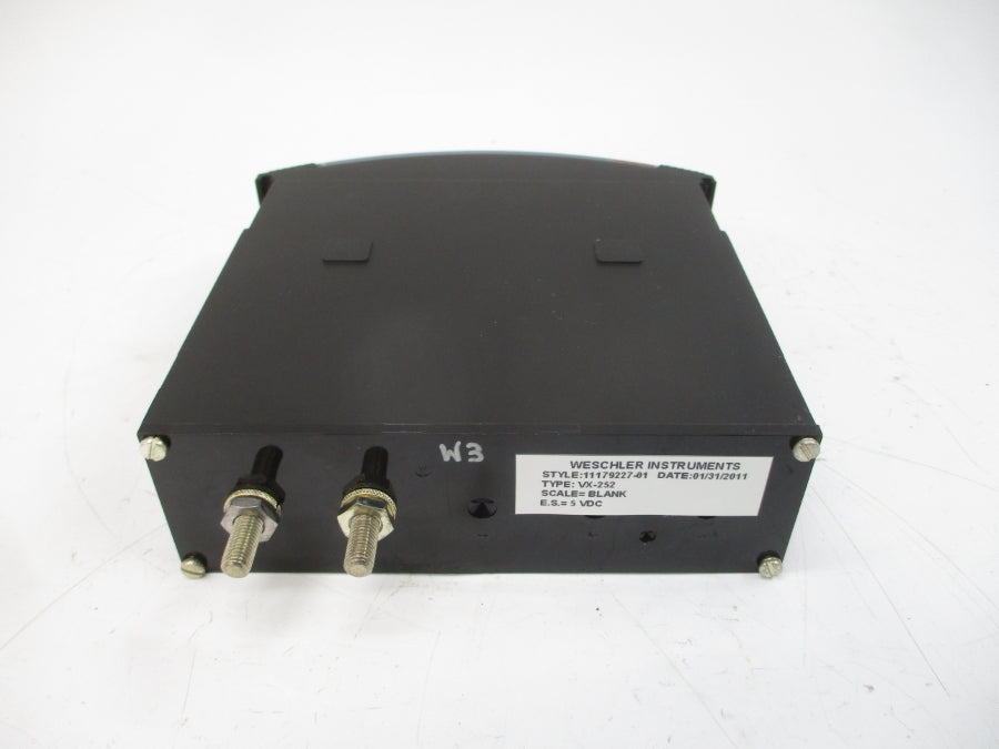 WESCHLER INSTRUMENTS 11179227-01 VX-252 5VDC NSMP