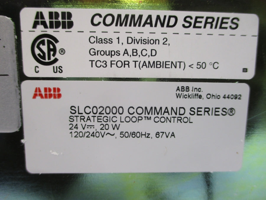 ABB SLC02000 120/240V NSMP