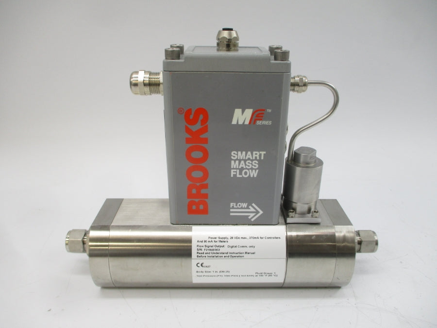 BROOKS INSTRUMENT MF53S/AH2BE3ID0KA1B1 28VDC 1500PSI 1" NSNP