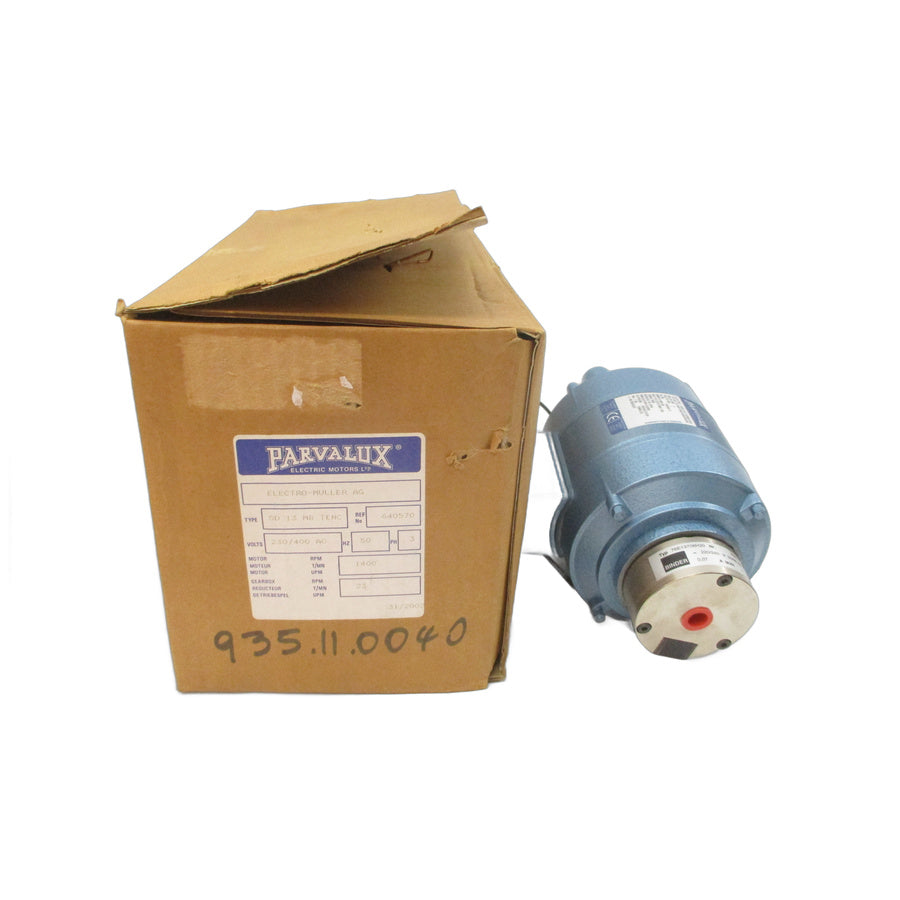 PARVALUX SD13.MB/TENC/640570/02G 230/400VAC 0.8/0.48A NSMP