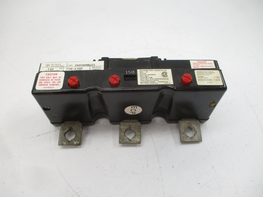 WESTINGHOUSE HLA3150T 2602D98G25 150A NSMP