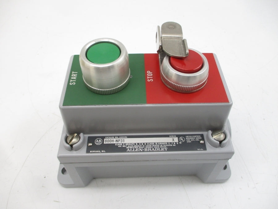 ALLEN BRADLEY 800H-2HA7PW SER. X (BR/YL) NSMP