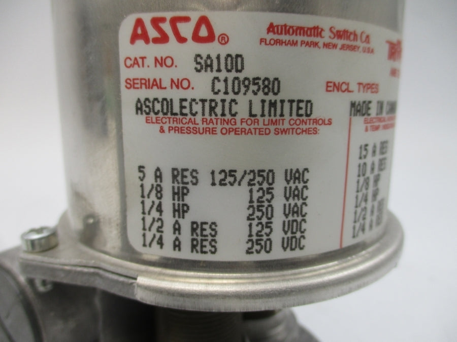 ASCO SA100 125/250VAC 15A NSNP