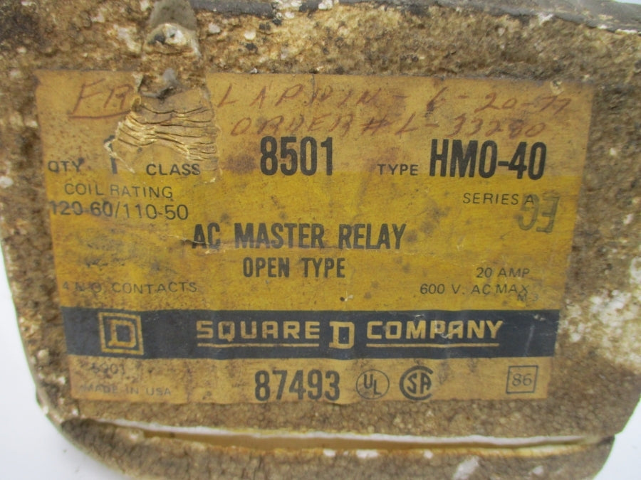 SQUARE D 8501HMO40 SER. A 110/120V 20A NSMP
