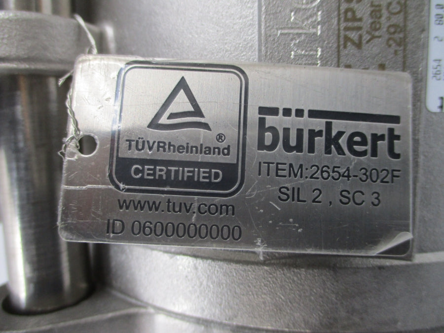 BURKERT 2654-302F 3" NSNP