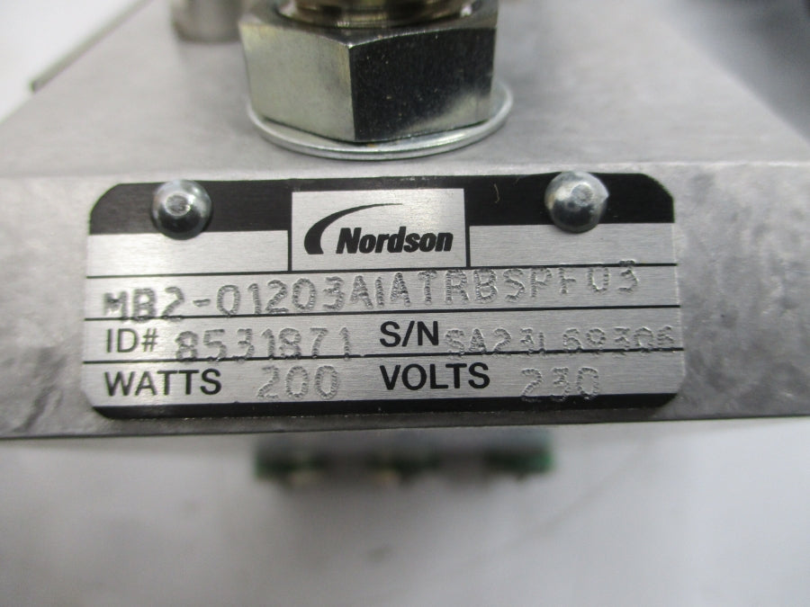 NORDSON 8531871 MB2-01203AIATRBSPF03 230V NSMP
