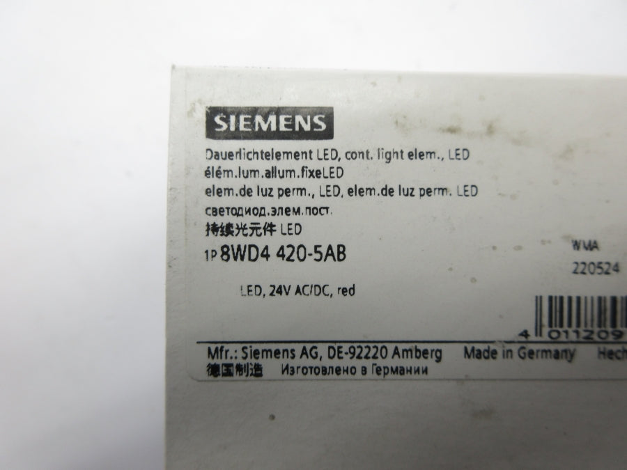 SIEMENS 8WD4420-5AB 24VAC/DC NSMP
