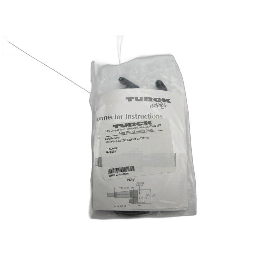 TURCK YBZ2WS4.4-2/PKG4Z-0.3/PSG4-0.3/CS13701 U-60534 NSMP